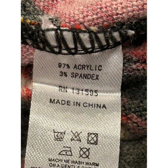 OB2-12 Womens Small Dress Dark Gray Flared‎ 3/4 Sleeve Bohemian Style - Picture 3 of 7